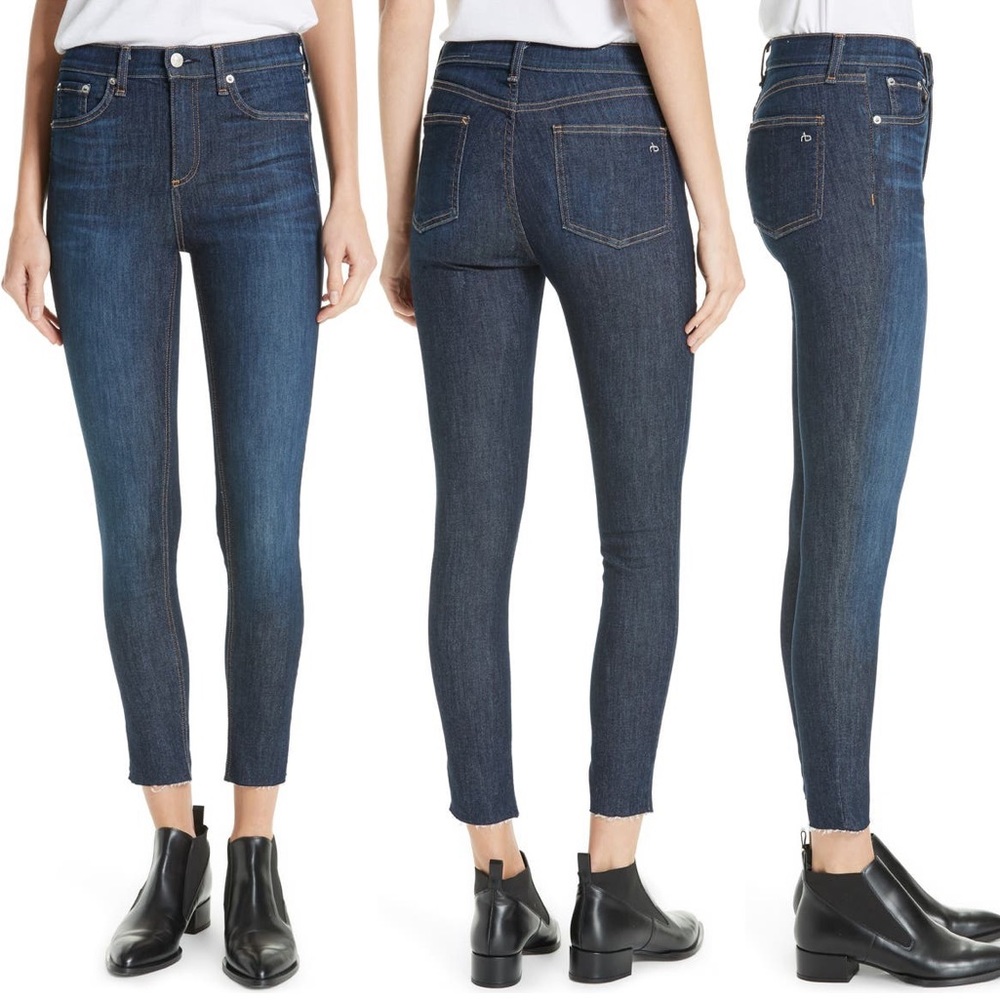 Rag & Bone High Waist Skinny Jeans